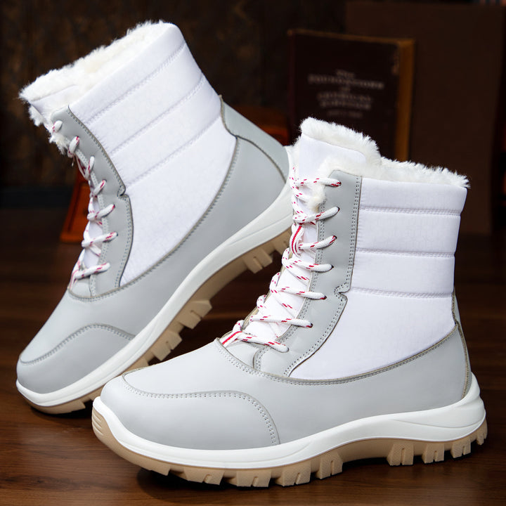 Damen Winterstiefel mit kuscheligem Kunstfellfutter und rutschfester Sohle Drune