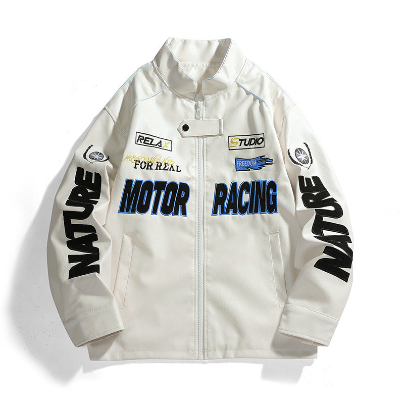 Herren Sportliche Motorradjacket Drune