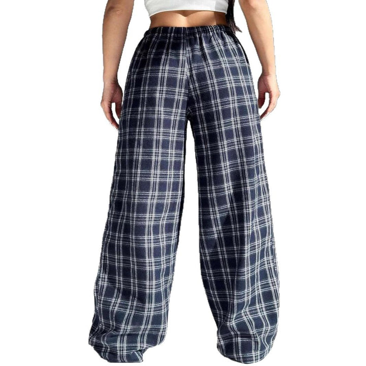 Damen Karierte Freizeithose Drune