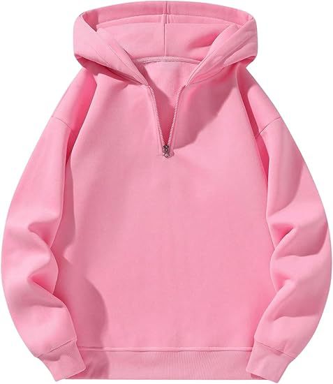 Herren sportlicher Kapuzenpullover mit halbem Reißverschluss Drune