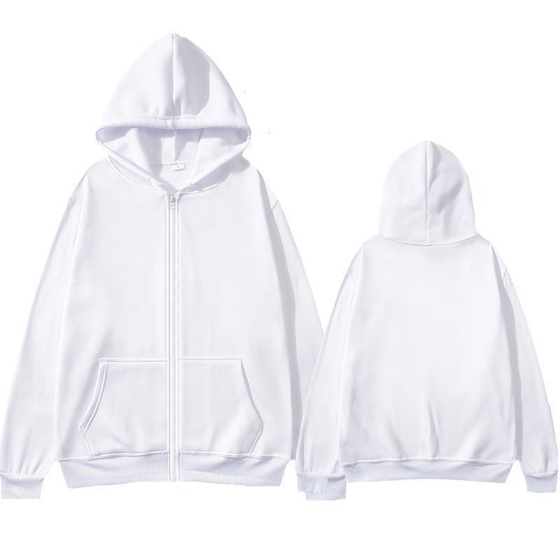 Unisex Zip-Hoodie mit robustem Metallreißverschluss, angerauter Fleece-Innenseite, geteilten Eingrifftaschen und verstärkten Nähten Drune