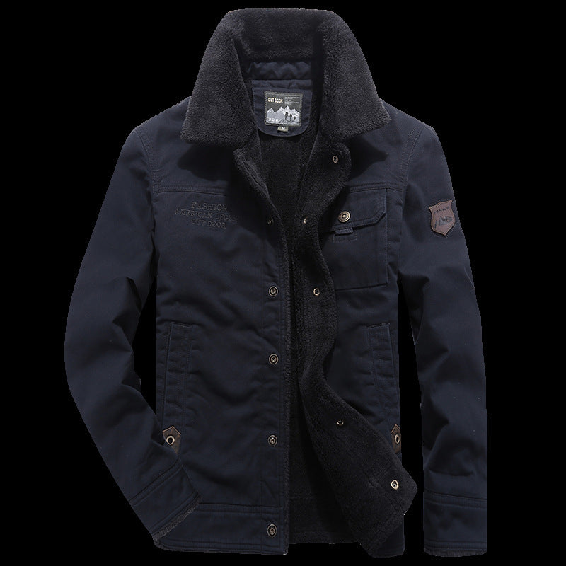 Herren Robuste Outdoor-Jacke mit Fleece-Innenfutter Drune