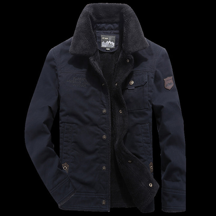 Herren Robuste Outdoor-Jacke mit Fleece-Innenfutter Drune