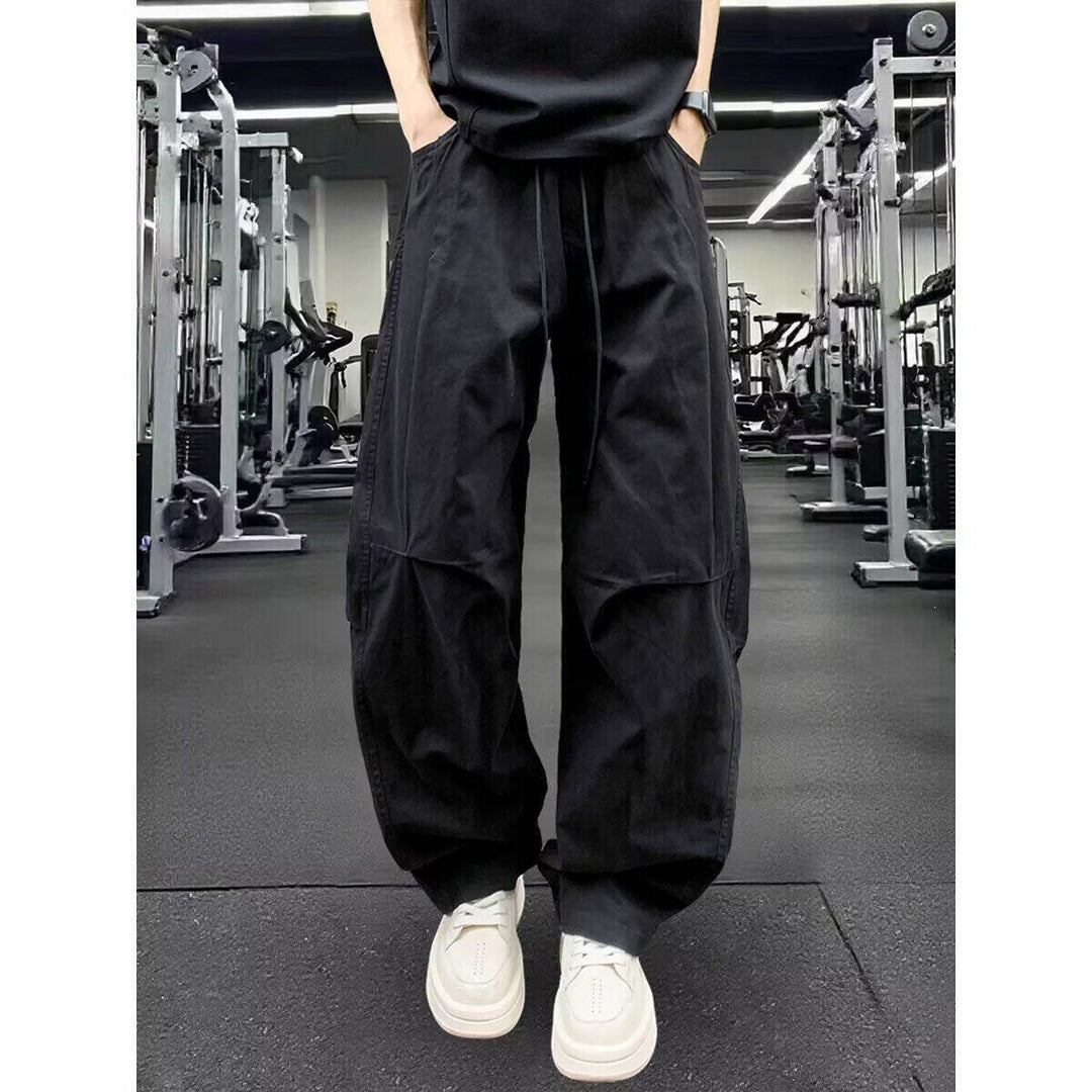 Herren Bequeme Cargo-Hose mit weitem Bein Drune