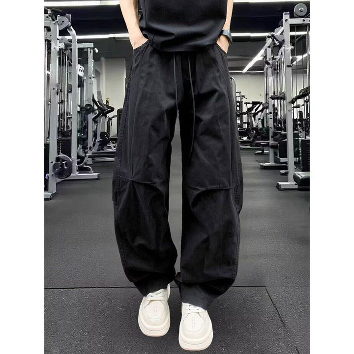 Herren Bequeme Cargo-Hose mit weitem Bein Drune