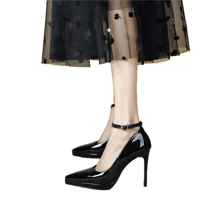Damen spitze High Heel Pumps Drune