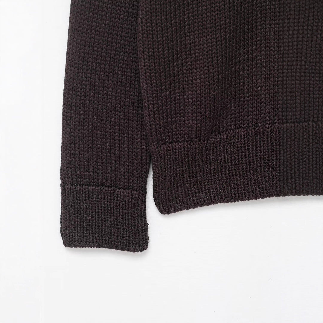Damen bequemer Strickpullover mit Rundhalsausschnitt und lässigem Schnitt Drune