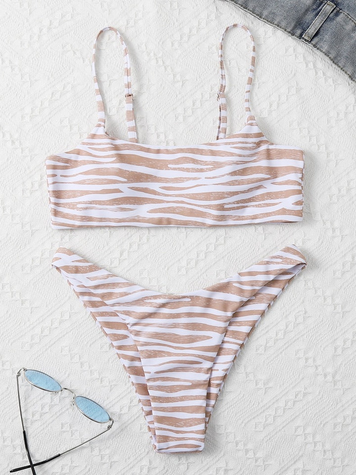 Damen Zweiteiler Bikini Drune