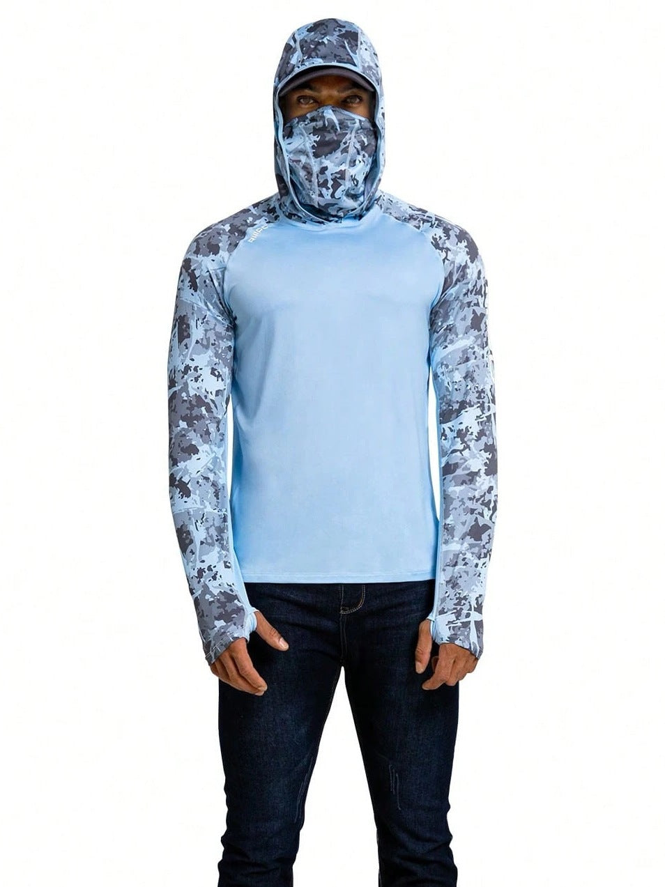 Herren Funktionales Outdoor Shirt mit Kapuze