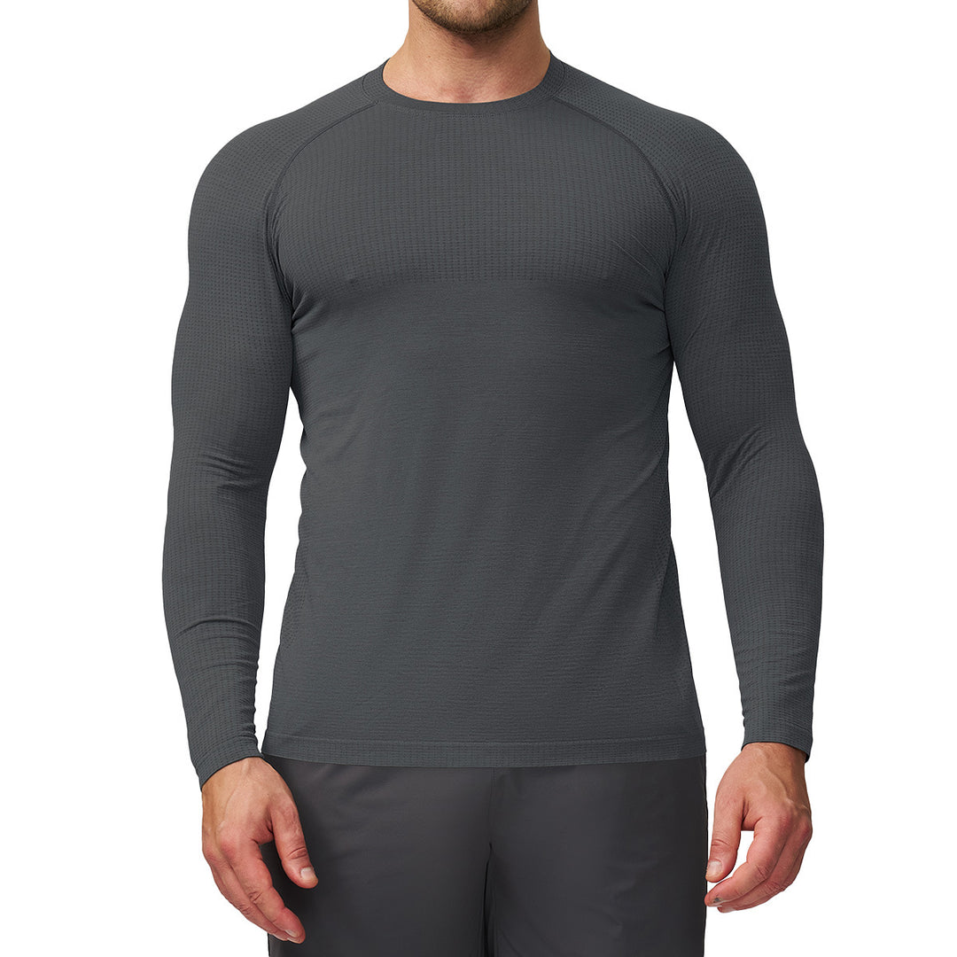 Herren Funktionslangarmshirt mit temperaturregulierenden Eigenschaften Drune