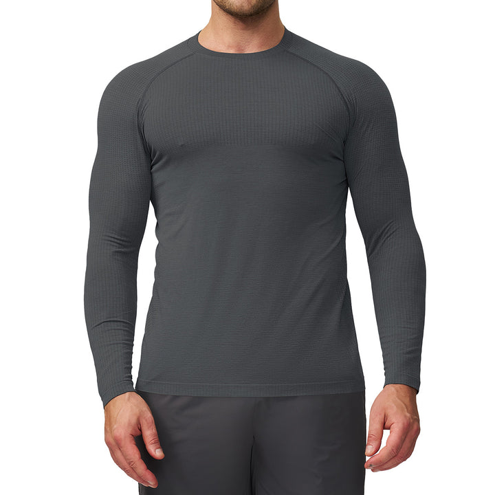 Herren Funktionslangarmshirt mit temperaturregulierenden Eigenschaften Drune
