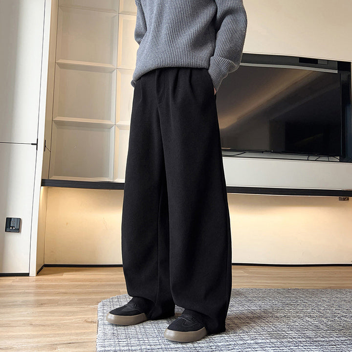 Herren Bequeme Weitgeschnittene Loungehose