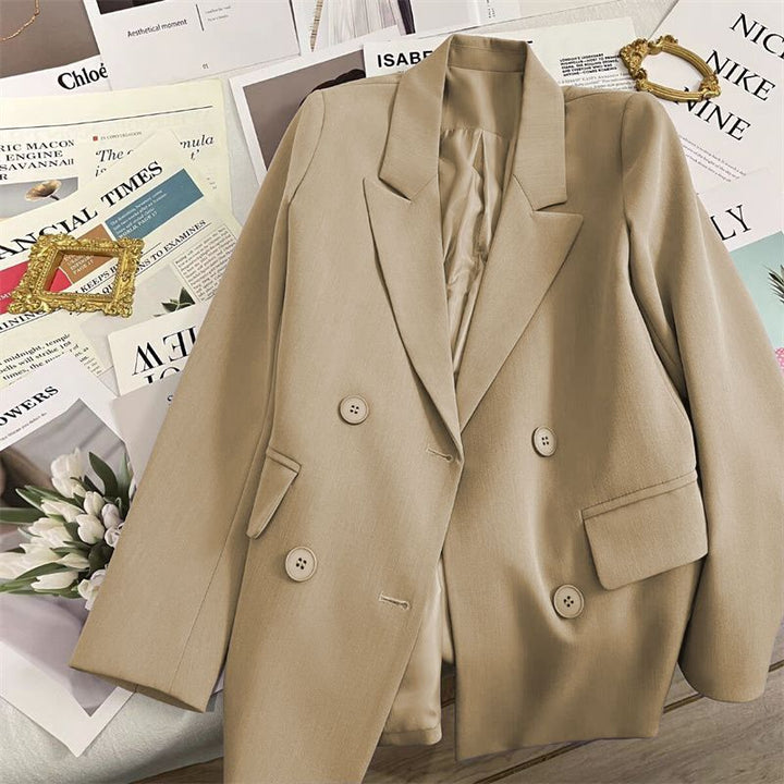 Damen Zweireihiger Blazer mit elegantem Schnitt Drune