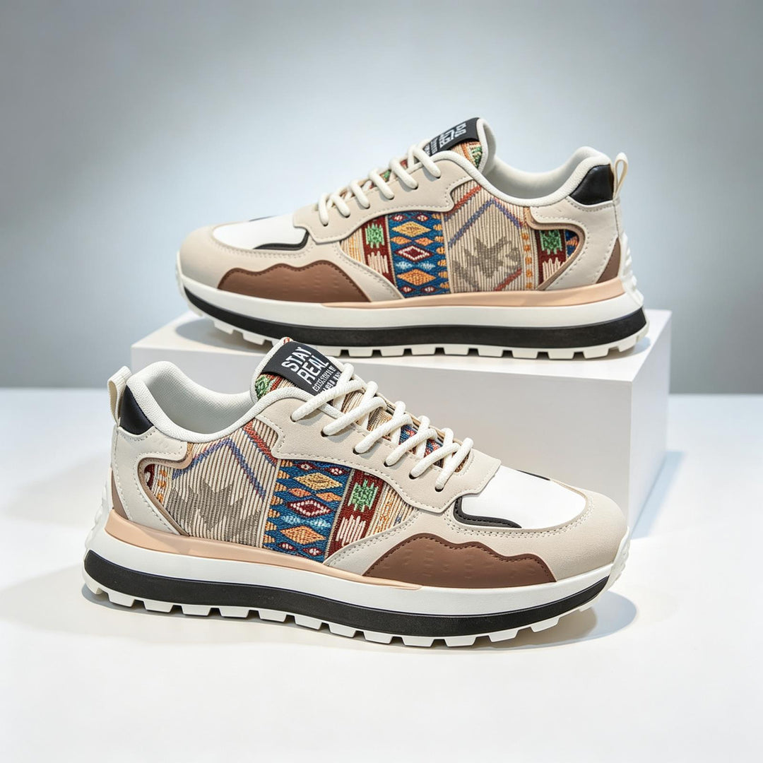 Herren Sportliche Sneaker mit dekorativem Muster Drune
