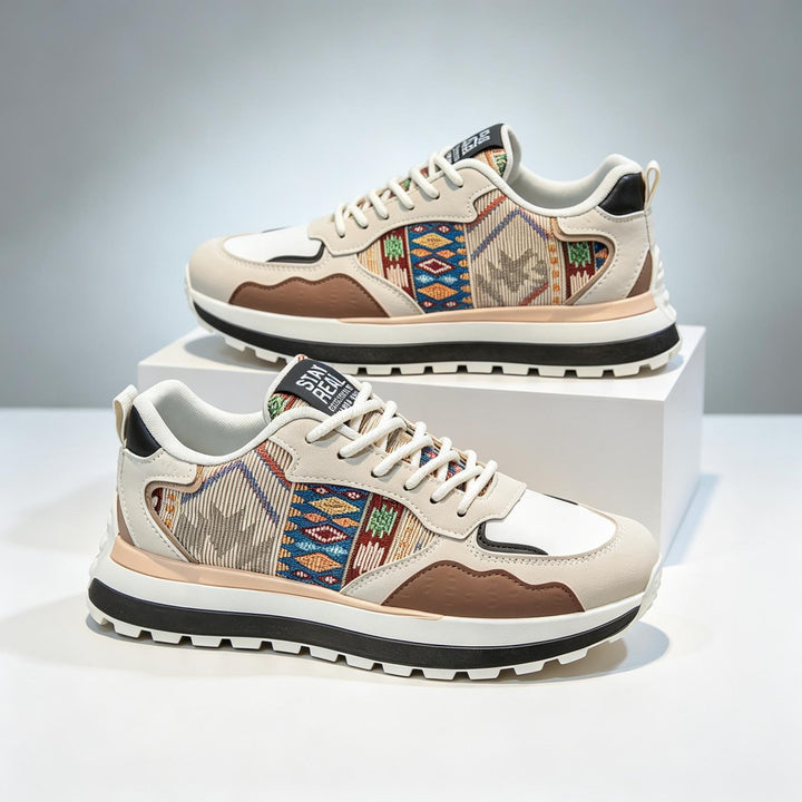 Herren Sportliche Sneaker mit dekorativem Muster Drune