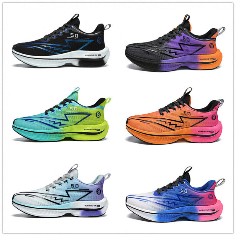 Unisex Performance-Laufschuhe mit gradienter Mesh-Oberschicht und reaktiver Schaumzwischensohle Drune