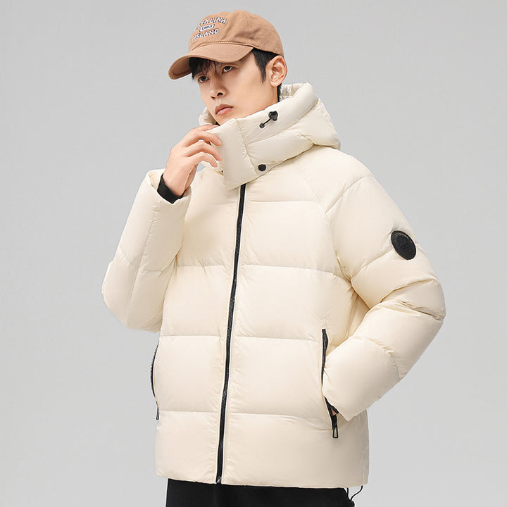 Herren Isolierte Steppjacke mit hochschließendem Kragen Drune
