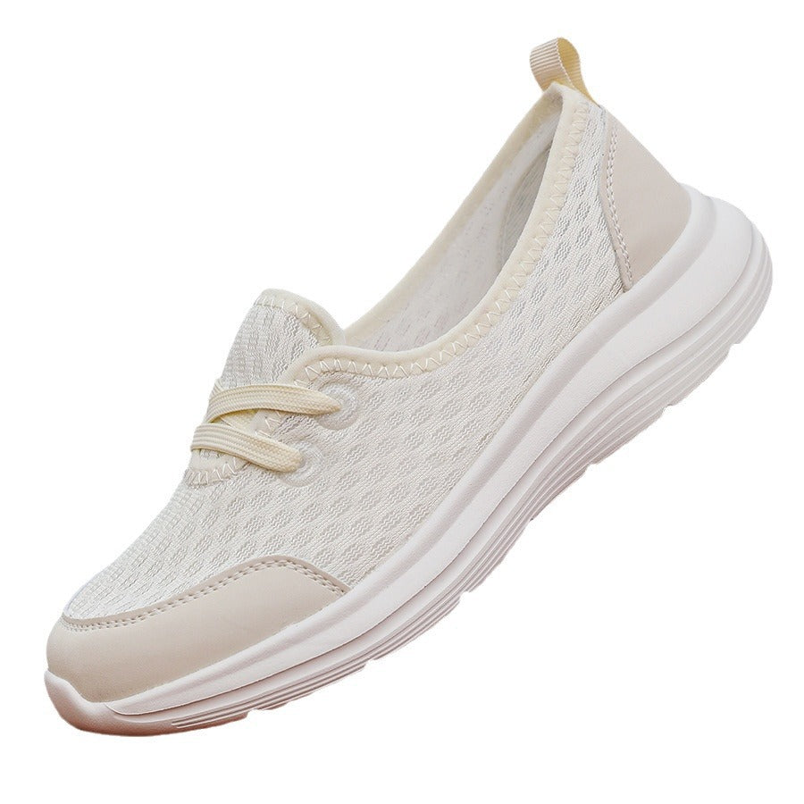 Damen nan atmungsaktiver Schlupfsneaker mit viskoelastischem Fußbett und rutschfester Sohle Drune