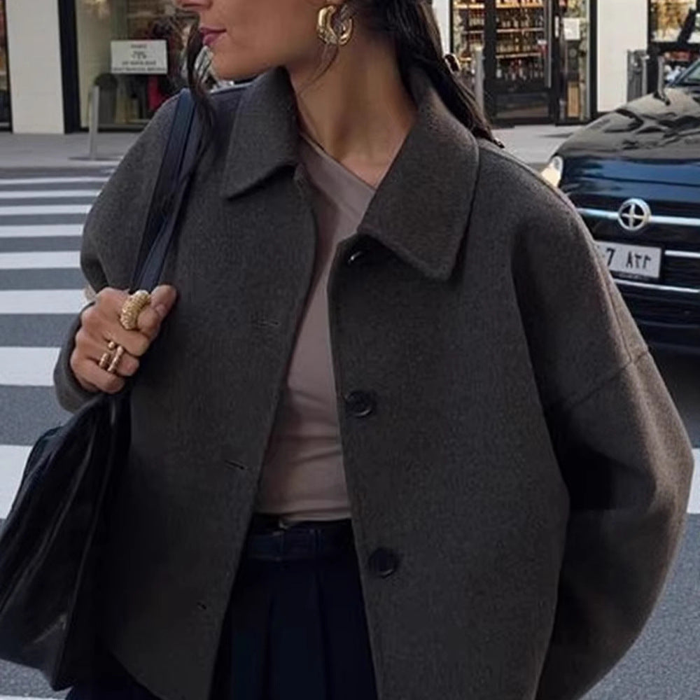 Damen Elegante und bequeme Kurzjacke Drune