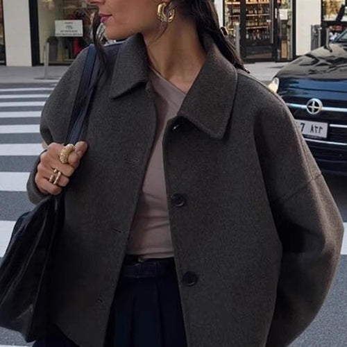 Damen Elegante und bequeme Kurzjacke Drune