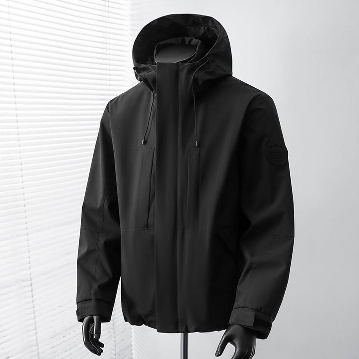 Herren Funktionsjacke mit Kapuze