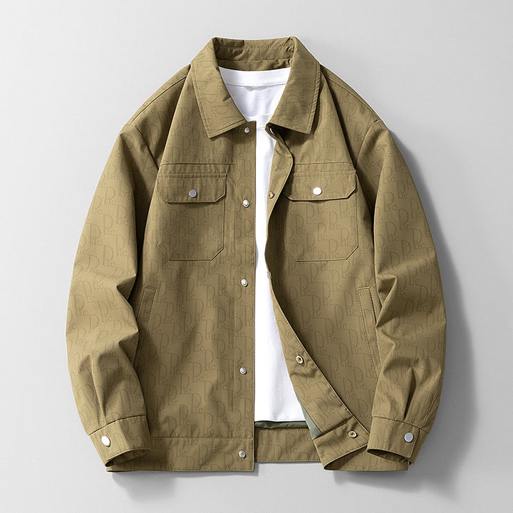 Herren Modische Utility-Jacke Drune