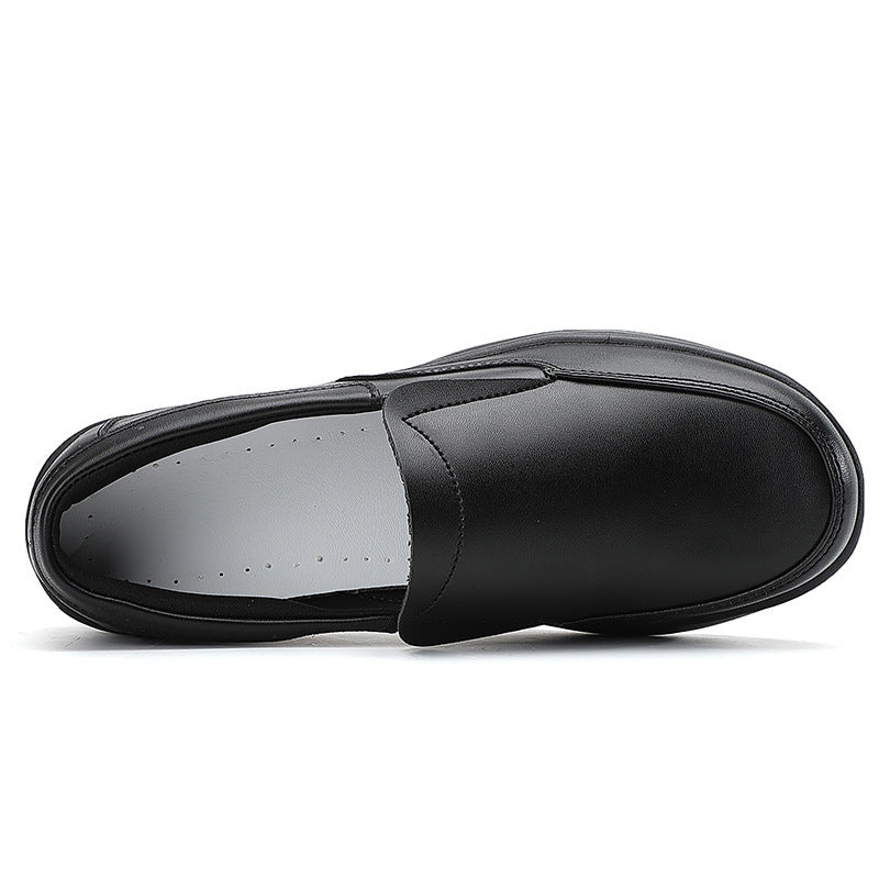 Herren nan ergonomischer Klinik-Slipper für Pflegepersonal mit Luftpolster-Fersendämpfung und rutschfester Profilsohle Drune
