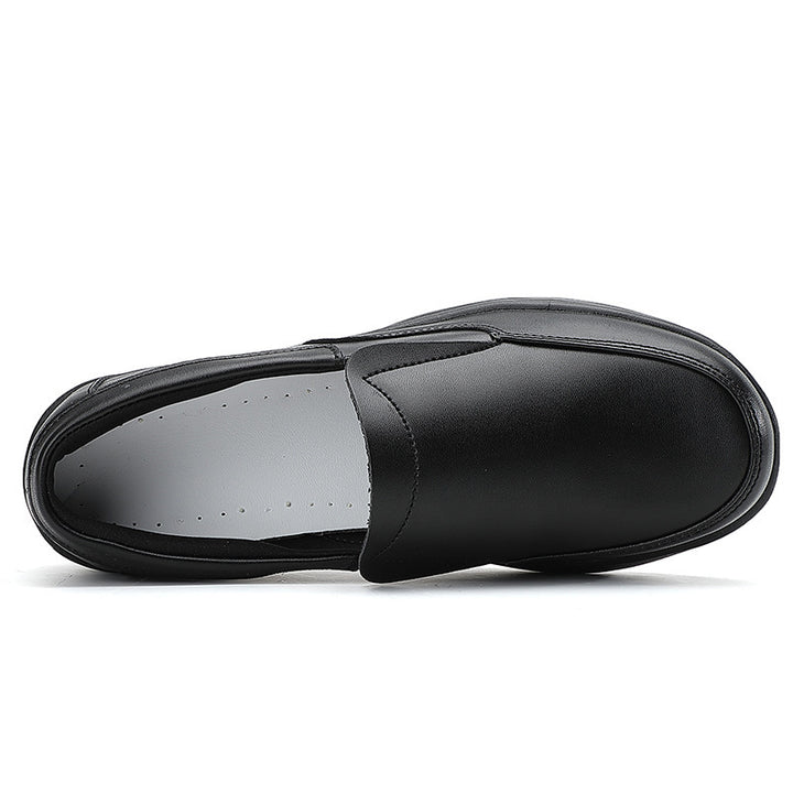 Herren nan ergonomischer Klinik-Slipper für Pflegepersonal mit Luftpolster-Fersendämpfung und rutschfester Profilsohle Drune
