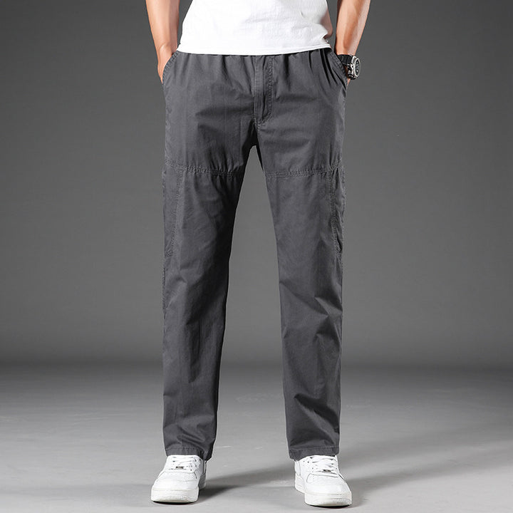 Herren Multifunktions-Cargohose mit elastischem Bund Drune