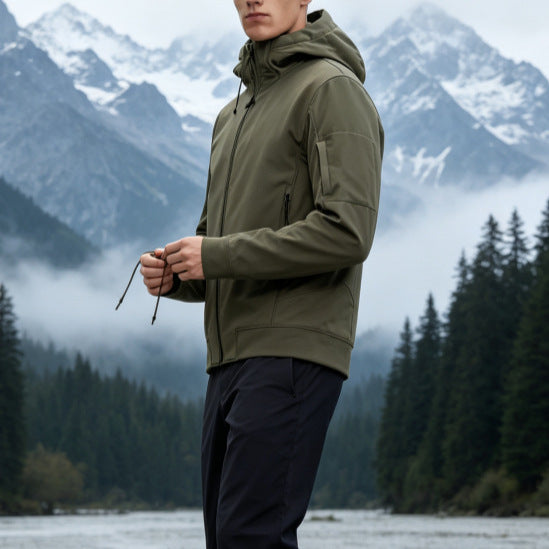 Herren Funktionale Outdoorjacke