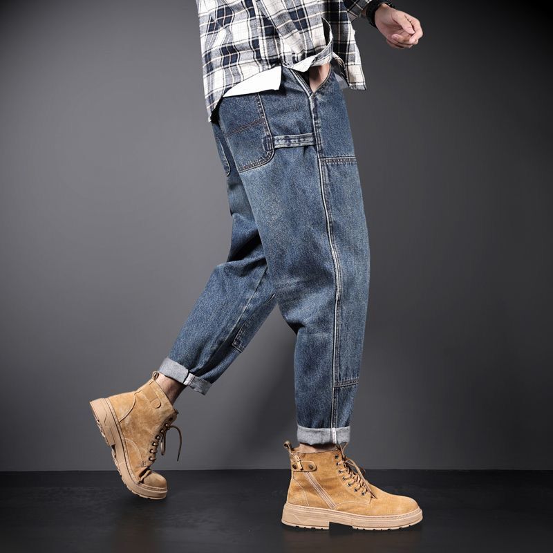 Herren Modische Cargo-Jeans Drune