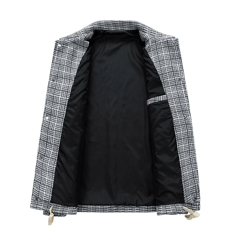 Herren Übergroße Utility-Jacke Drune