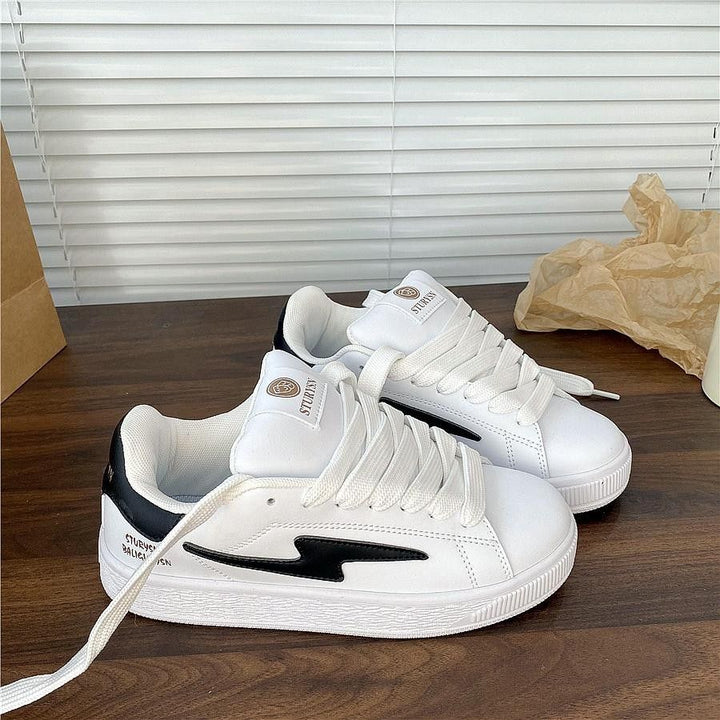 Damen Sneakers mit hochwertiger Lederoberfläche und strapazierfähiger Sohle Drune