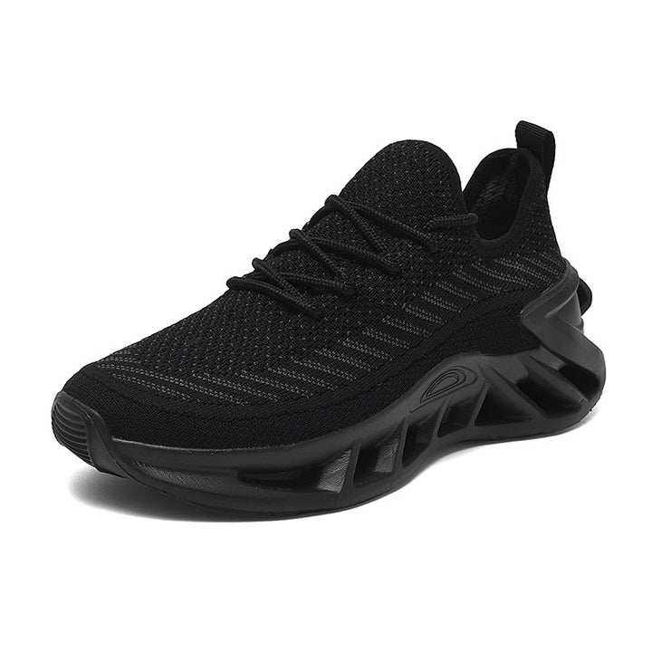 Herren leichte atmungsaktive Strick-Sneaker mit gedämpfter ergonomischer Laufsohle Drune