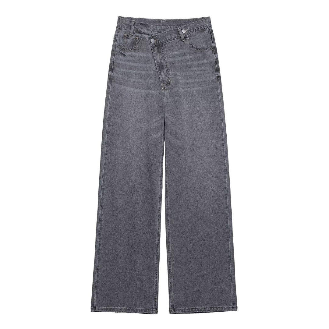 Damenweite Jeans mit modernem Schnitt Drune