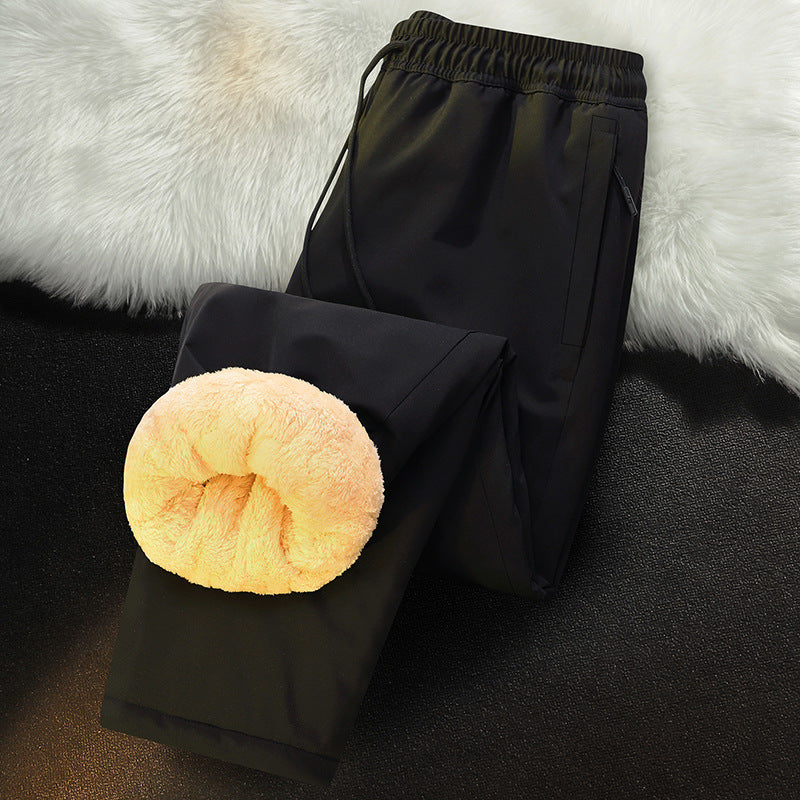 Damen Gemütliche und warme Fleece-Jogginghose