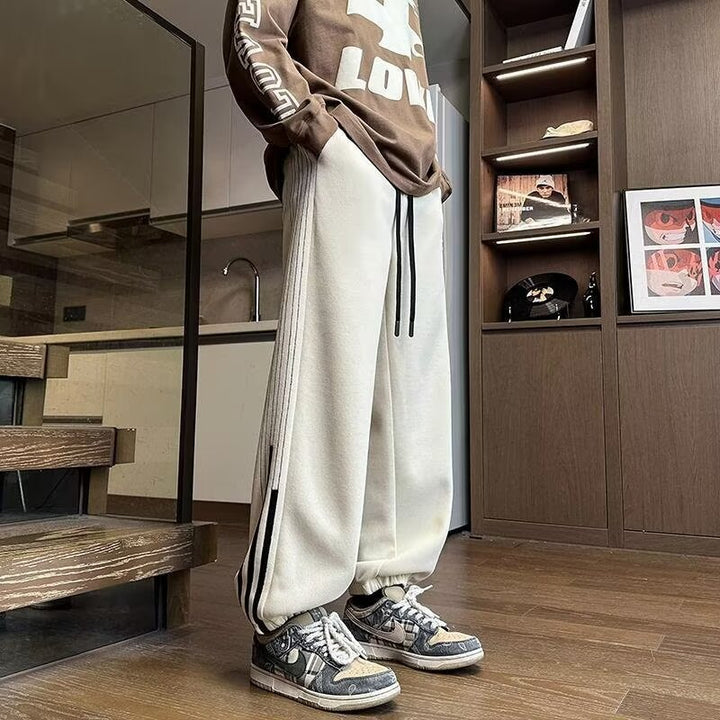 Herren Modernes Casual Jogginghose Drune