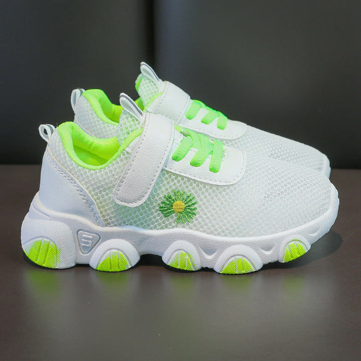 Damen Atmungsaktive Komfort Sneaker mit praktischem Klettverschluss Drune