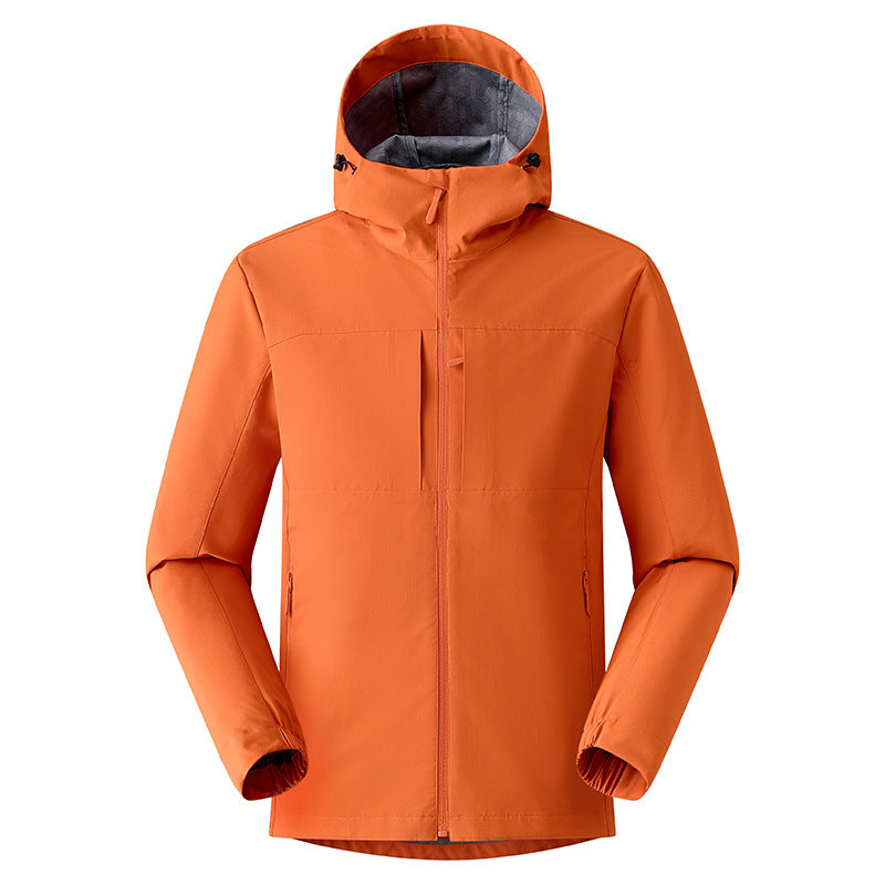 Herren Leichte Allround‑Softshelljacke mit thermoregulierender Membran, ergonomischem Schnitt & verdeckter Brusttasche Drune