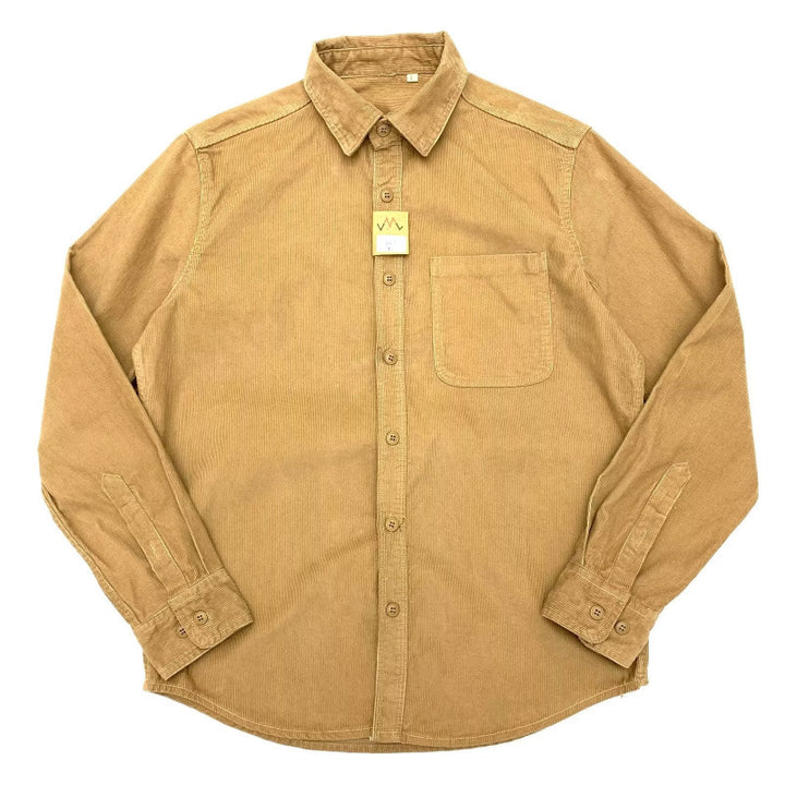 Herren Lässige Kord-Hemdjacke Drune