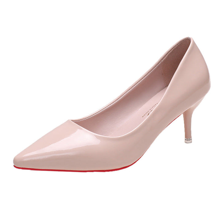 Damen elegante Stiletto-Pumps mit modischer Spitzenform Drune