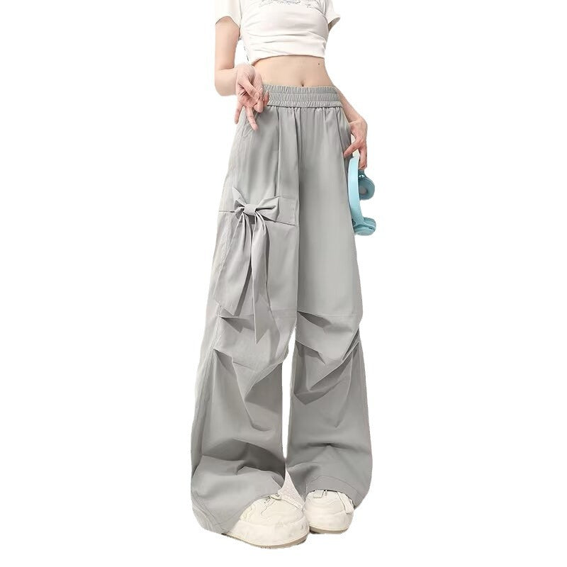 Damen Cargo-Hose mit weitem Schnitt und praktischen Seitentaschen