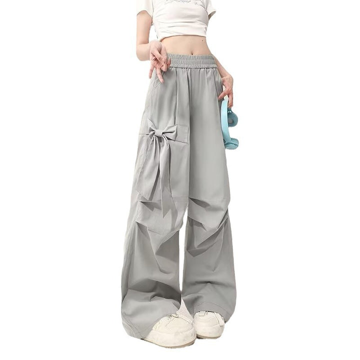 Damen Cargo-Hose mit weitem Schnitt und praktischen Seitentaschen