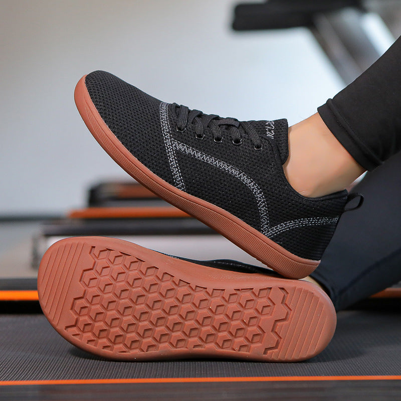 Damen nan federleichter Strick-Sneaker mit nahtlosem Maschenobermaterial, luftdurchlässiger Struktur und flexibler Mikrozellen-Laufsohle Drune