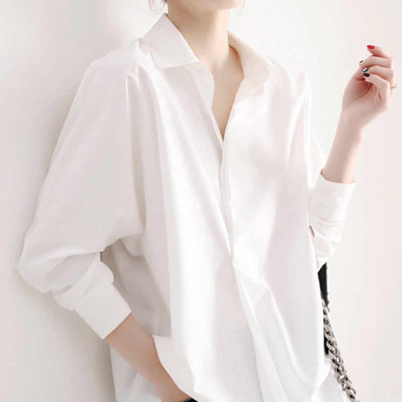 Damen Elegante Bluse mit modernem Schnitt Drune