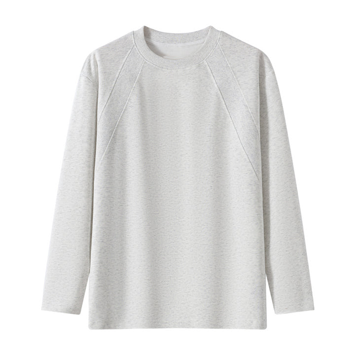Unisex Oversize Langarm‑Sweatshirt mit Raglannähten und geripptem Rundhalsausschnitt Drune