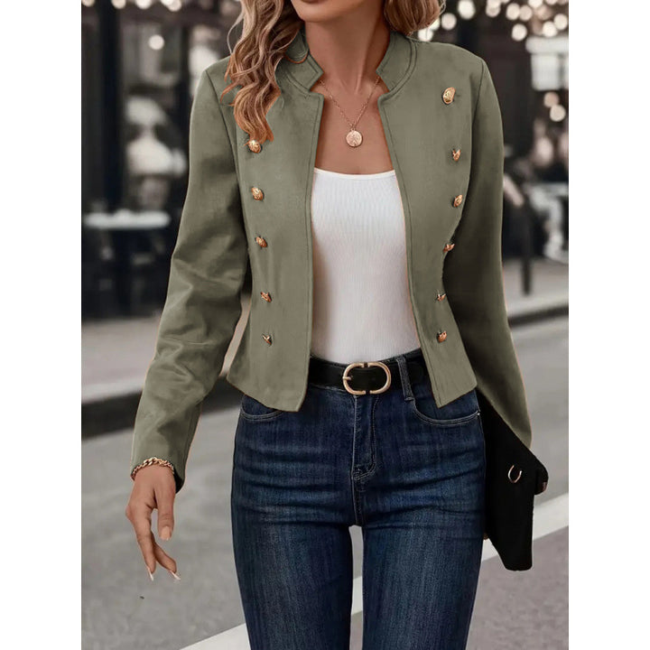Damen Blazerjacke mit eleganten Knopfdetails und hochwertiger Verarbeitung Drune