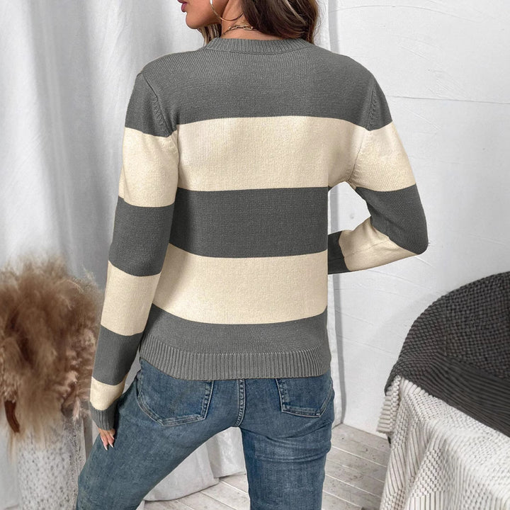 Damen Baumwollstrickpullover Drune