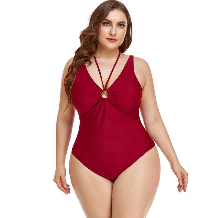 Damen Eleganter Einteiler mit raffiniertem Ringdetail Drune