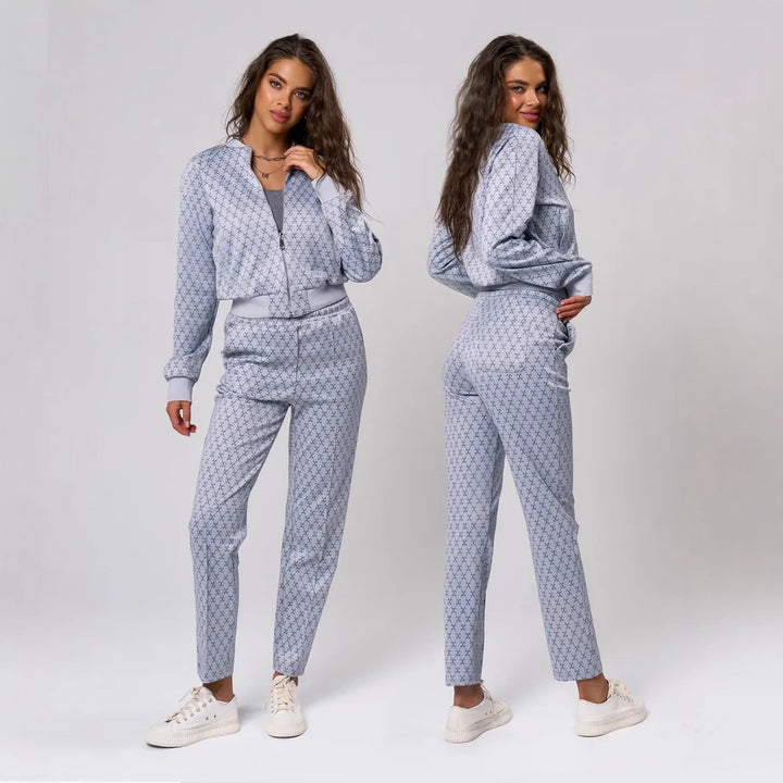 Damen lässiges und modisches Sport-Set Drune